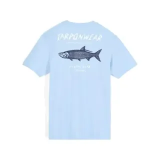 T-shirt SIMMS Tarponwear Sky Blue - Ardent flyfishing