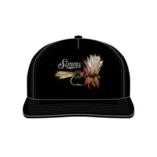 Cappellino SIMMS Double Haul Cap Black Royal Wulff