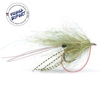 Mouche Crevette Franck Ripault Premium Olive