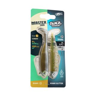 Mix esche morbide FIIISH Master shad / Black minnow