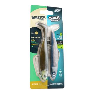 Mix esche morbide FIIISH Master shad / Black minnow