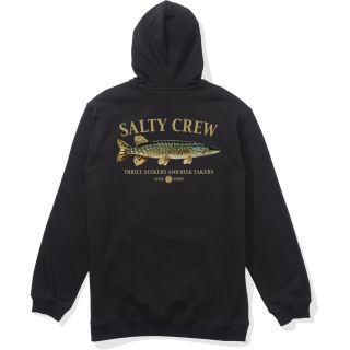 SALTY CREW Euro pike hood fleece Black hoodie