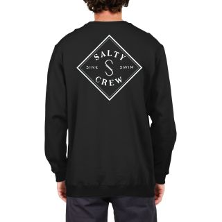 Felpa SALTY CREW Tippet crew fleece Black