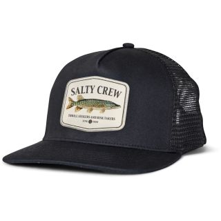 SALTY CREW Euro pike trucker Black cap