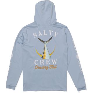 SALTY CREW Tailed hood sunshirt Blue fog