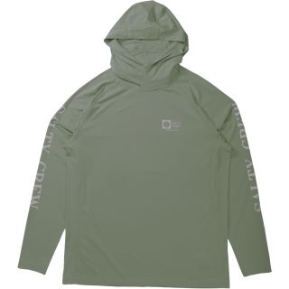 SALTY CREW Apex perforated hood + mask Oil green
