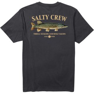 T-shirt SALTY CREW Euro pike premium SS tee Black