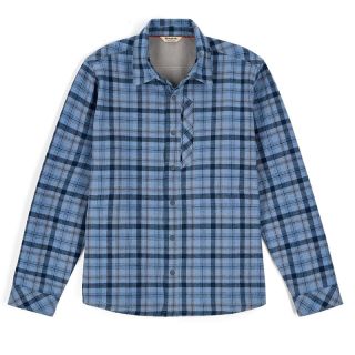 Camicia esterna con cappuccio SIMMS Coldweather Hooded Shacket Schooner Plaid Albacore