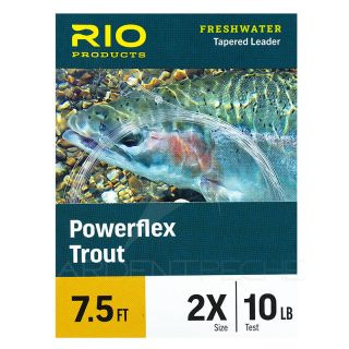 RIO Powerflex Trout leader 7´5 (2.30m)