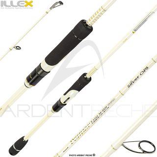 Spinning rod ILLEX Pepper X5 S 2252 M MH Silver ops demo