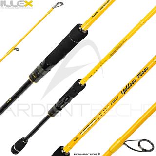 Spinning rod ILLEX Element rider X5 S 2252 M Yellow flow demo