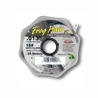 Fil fluorocarbone FROG HAIR 25m