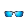 Lunettes polarisantes MAUI JIM Kanaio coast blue hawaii coast matte trans blue