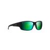 MAUI JIM Local kine green blk/tran grn/lt gry polarized sunglasses