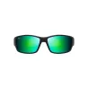 Lunettes polarisantes MAUI JIM Local kine green blk/tran grn/lt gry
