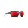 Lunettes polarisantes MAUI JIM Mangroves hawaii lava black matte
