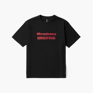T-shirt MEGABASS x BRIEFING Dry t-shirt black