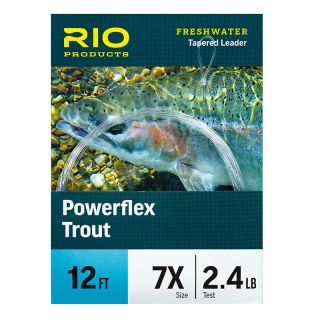 Bas de ligne RIO Powerflex Trout 12´ (3,70m)