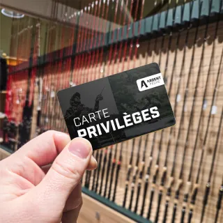 Carte privilèges Ardent Pêche