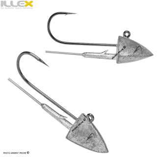 Tête plombée ILLEX Heavy straight jig head