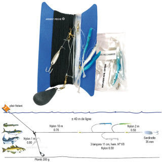 Boat Trolling Sand Eels FLASHMER