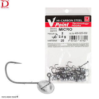 DRAGON Micro Jig Head x20