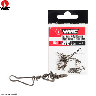 Girella VMC Minus con moschettone italiano 3531 BK