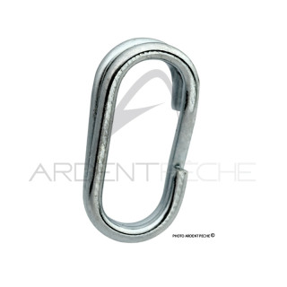 W X2 Fine Oval Zinc-Plated Steel Split Rings