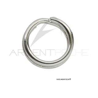 Anelli spezzati W Fine gauge ottone nichelato